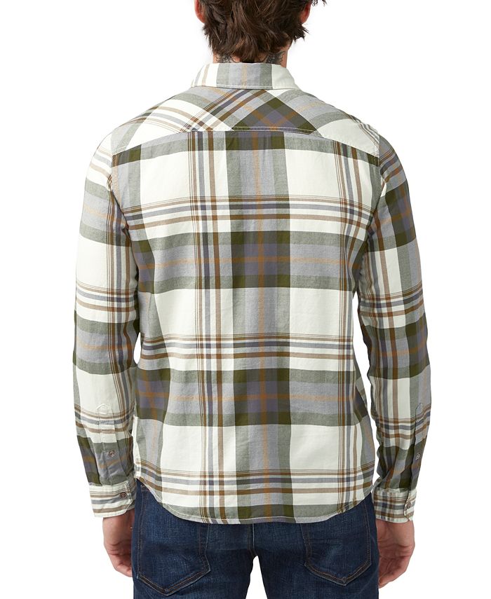 Buffalo David Bitton Men's Sander Plaid Button-Down Shirt - Macy's