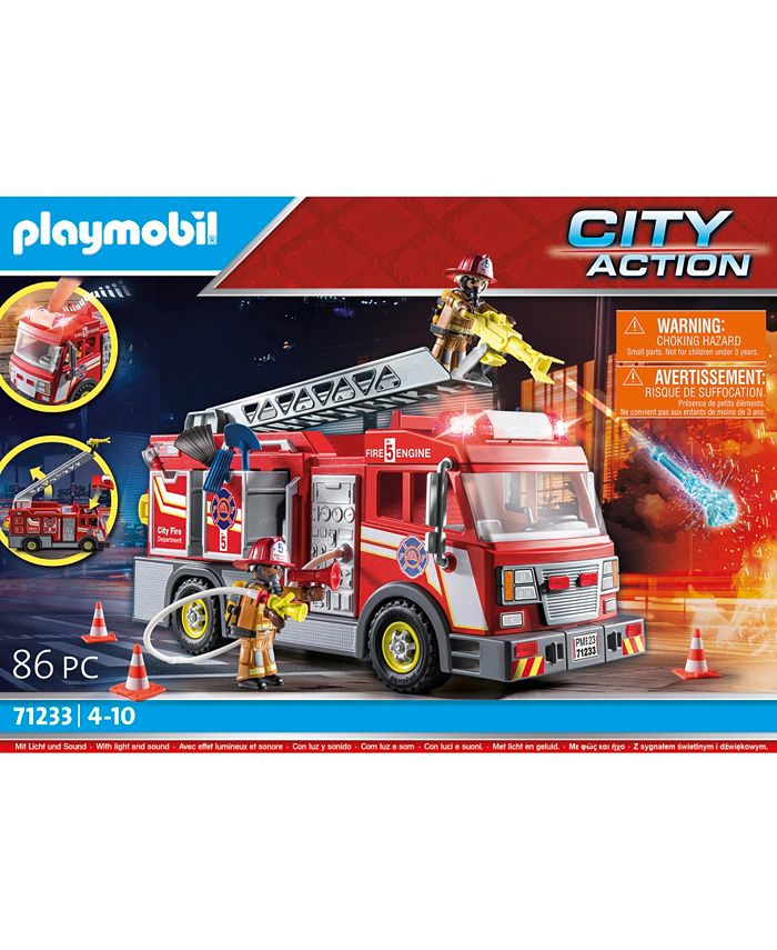 PLAYMOBIL Fire Truck Macy s