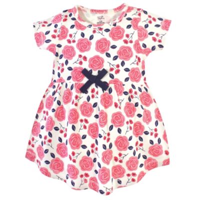 Baby Girls Natural Cotton Dress and Cardigan