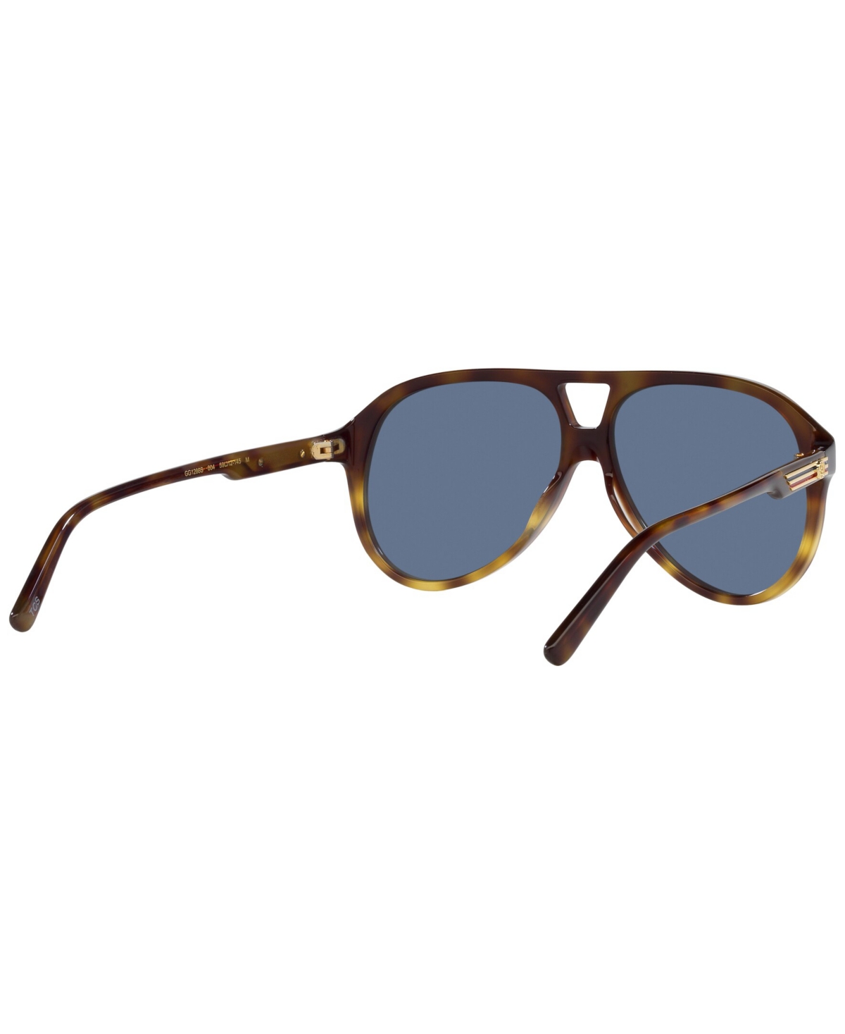 Shop Gucci Men's Gg1286s Sunglasses In Matte Tortoise