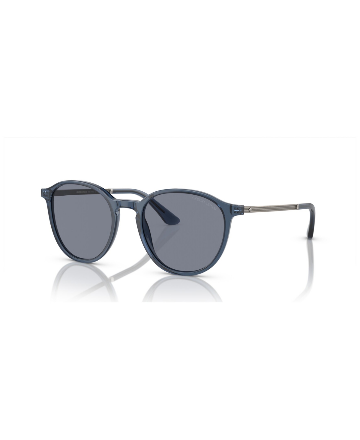 Giorgio Armani Men's Sunglasses Ar8196 In Transparent Blue