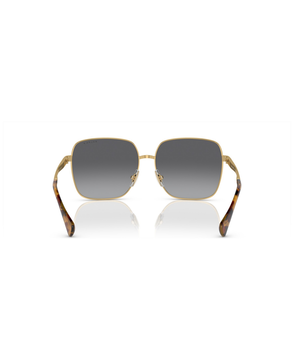 Shop Ralph Lauren Women's Polarized Sunglasses, Gradient Polar Ra4142 In Shiny Gold