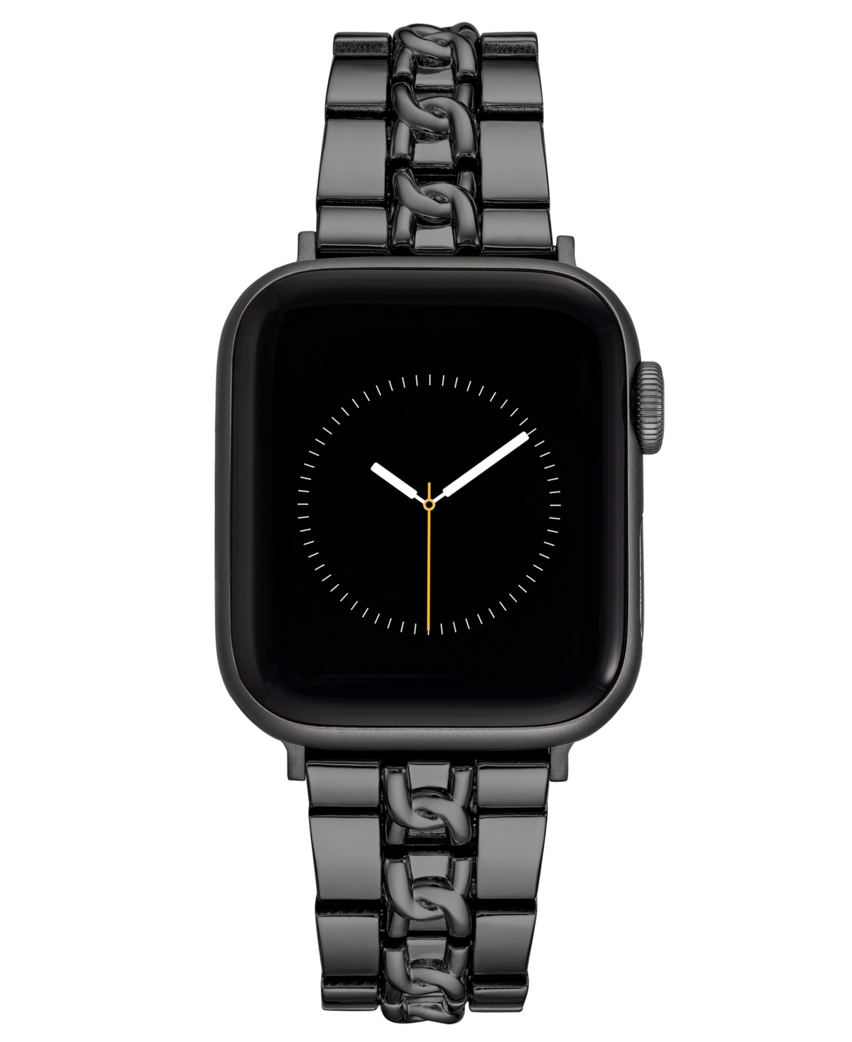 Women's Dark Gray Alloy Bracelet Compatible with 38mm, 40mm and 41mm Apple Watch - Gunmetal