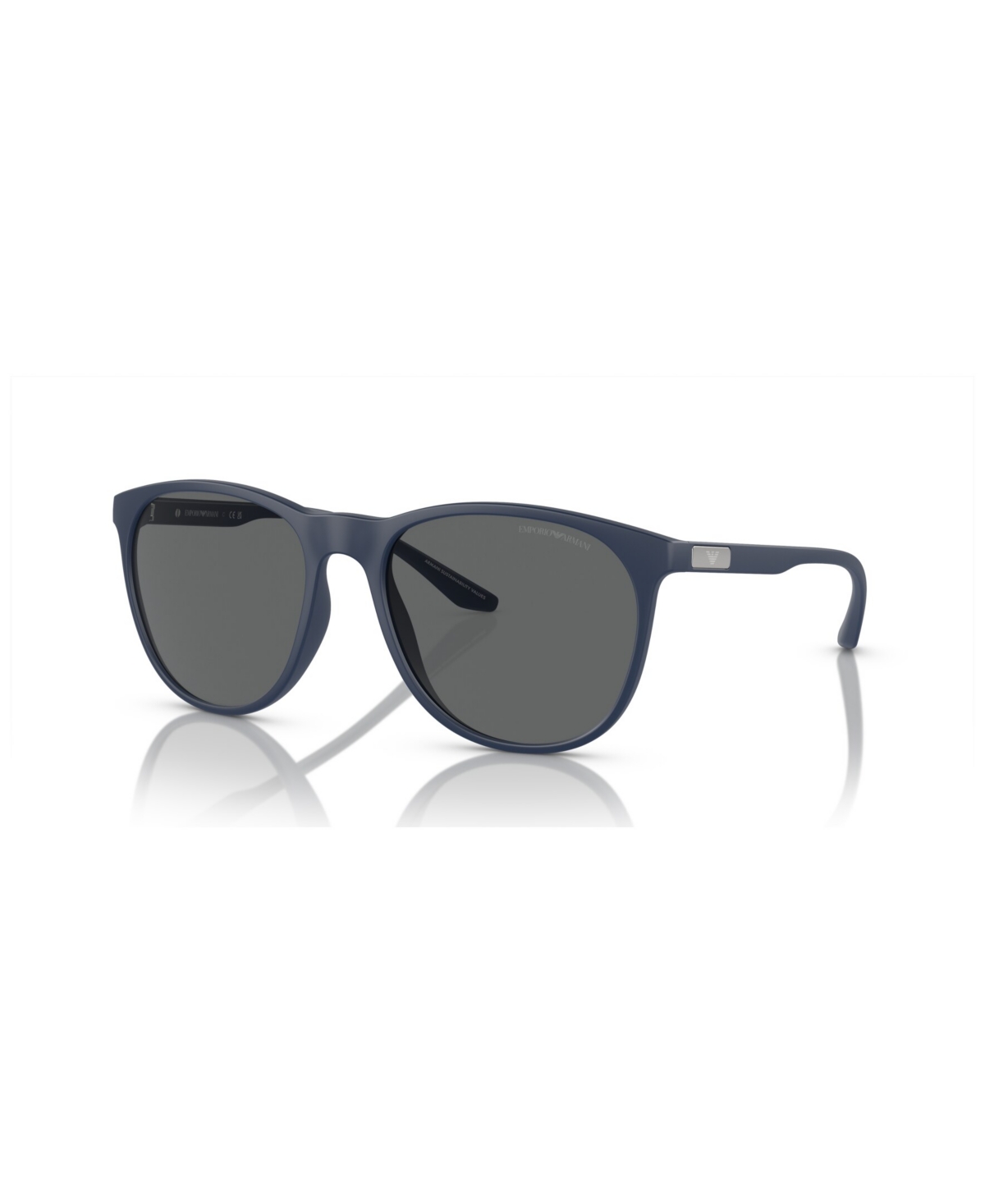 Emporio Armani Men's Sunglasses Ea4210 In Matte Bluette