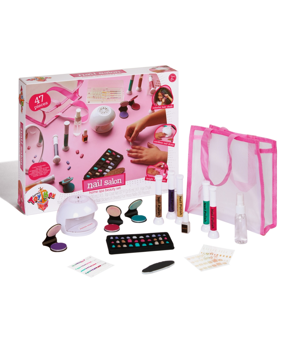 Pampered Play Day Spa Beauty Set, Created for Macy's - White