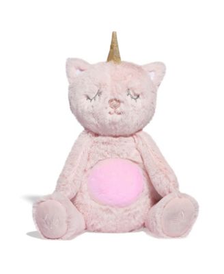 10" Soothing Kitty Corn Plush Stuffed Animal Toy with LED Lights and Sound, Created for Macy's