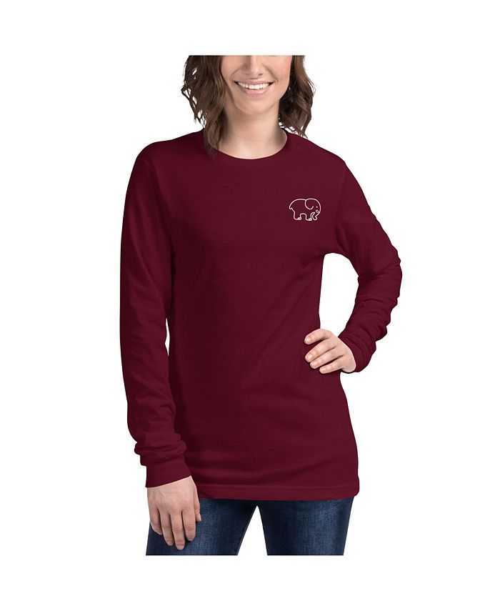 Ivory Ella Elephant Dreams Woman s Long Sleeve T Shirt Macy s