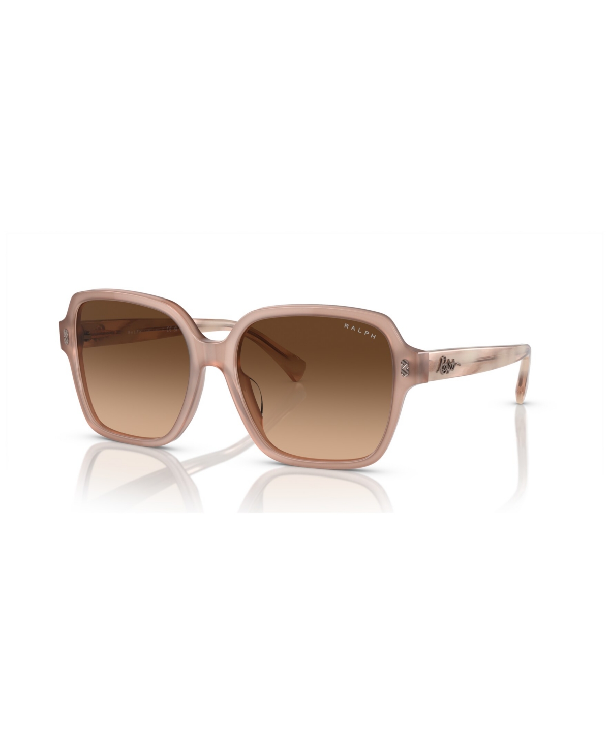 Women's Sunglasses, Gradient RA5304U - Shiny Opal Rose Beige