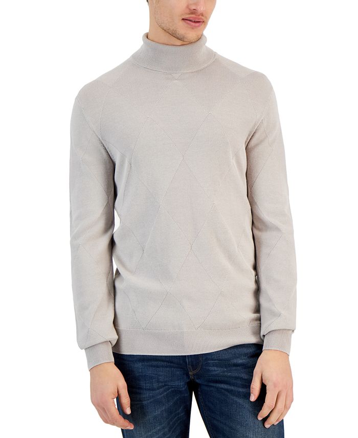 Turtleneck sweater sale mens macys