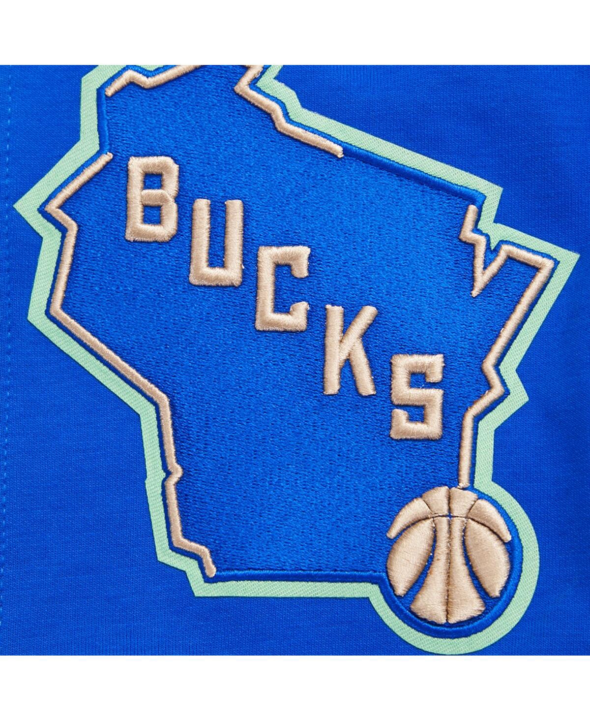 Men's Pro StandardMilwaukee Bucks 2023/24 City Edition Dk Shorts - Royal