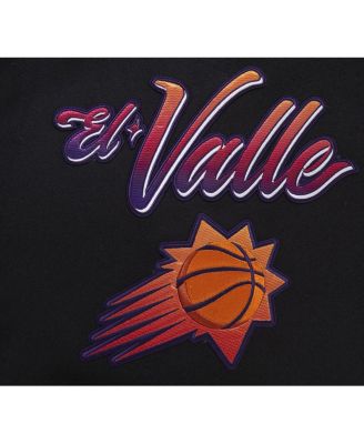 Men's Black Phoenix Suns 2023/24 City Edition Full-Zip Varsity Jacket