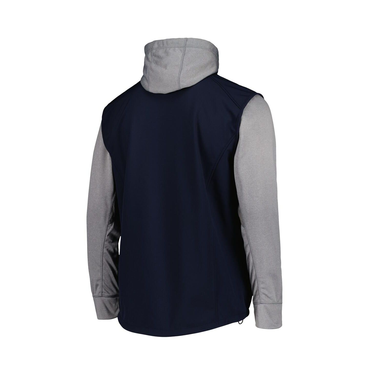 Мужская куртка Dunbrooke Navy, Heather Gray Atlanta Braves Alpha Full-Zip — фото 2