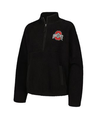 Women's Black Ohio State Buckeyes Everest Half-Zip Top