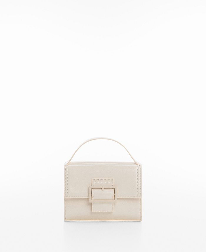 Mango buckled flap clearance bag