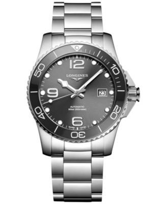 Longines Men s Swiss Automatic HydroConquest Stainless Steel