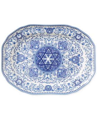 Hanukkah Oval Platter