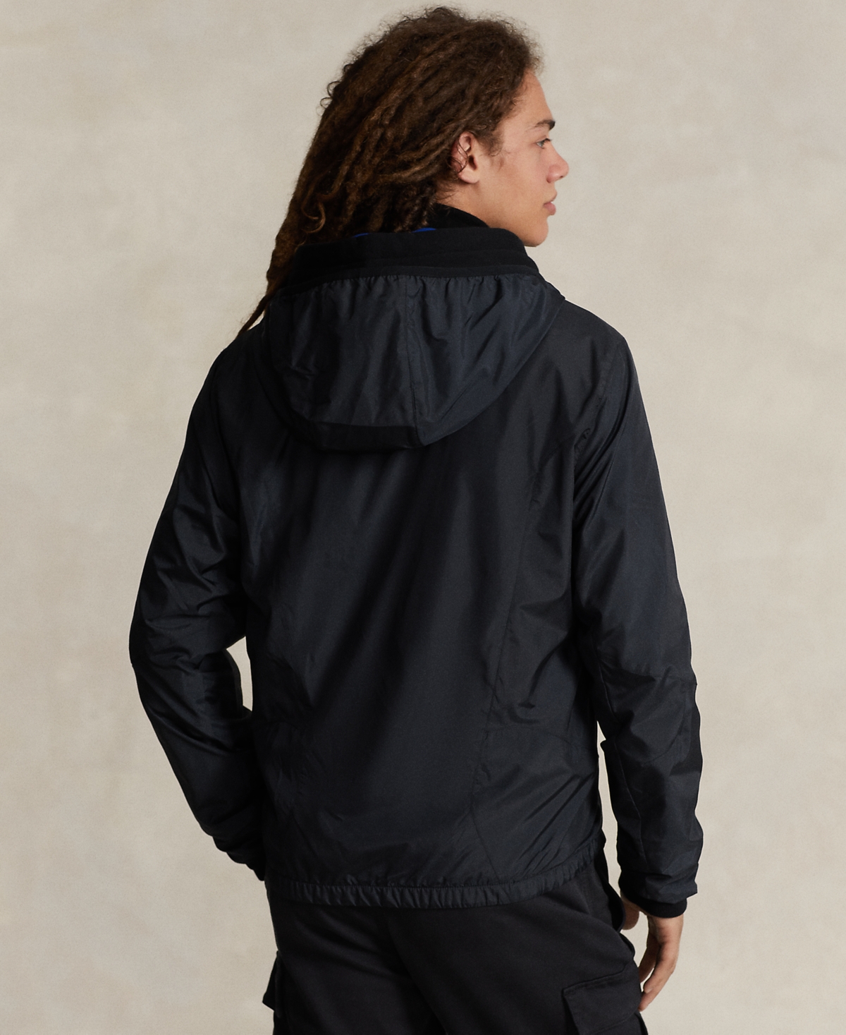 Shop Polo Ralph Lauren Men's Water-repellent Ripstop Jacket In Polo Black