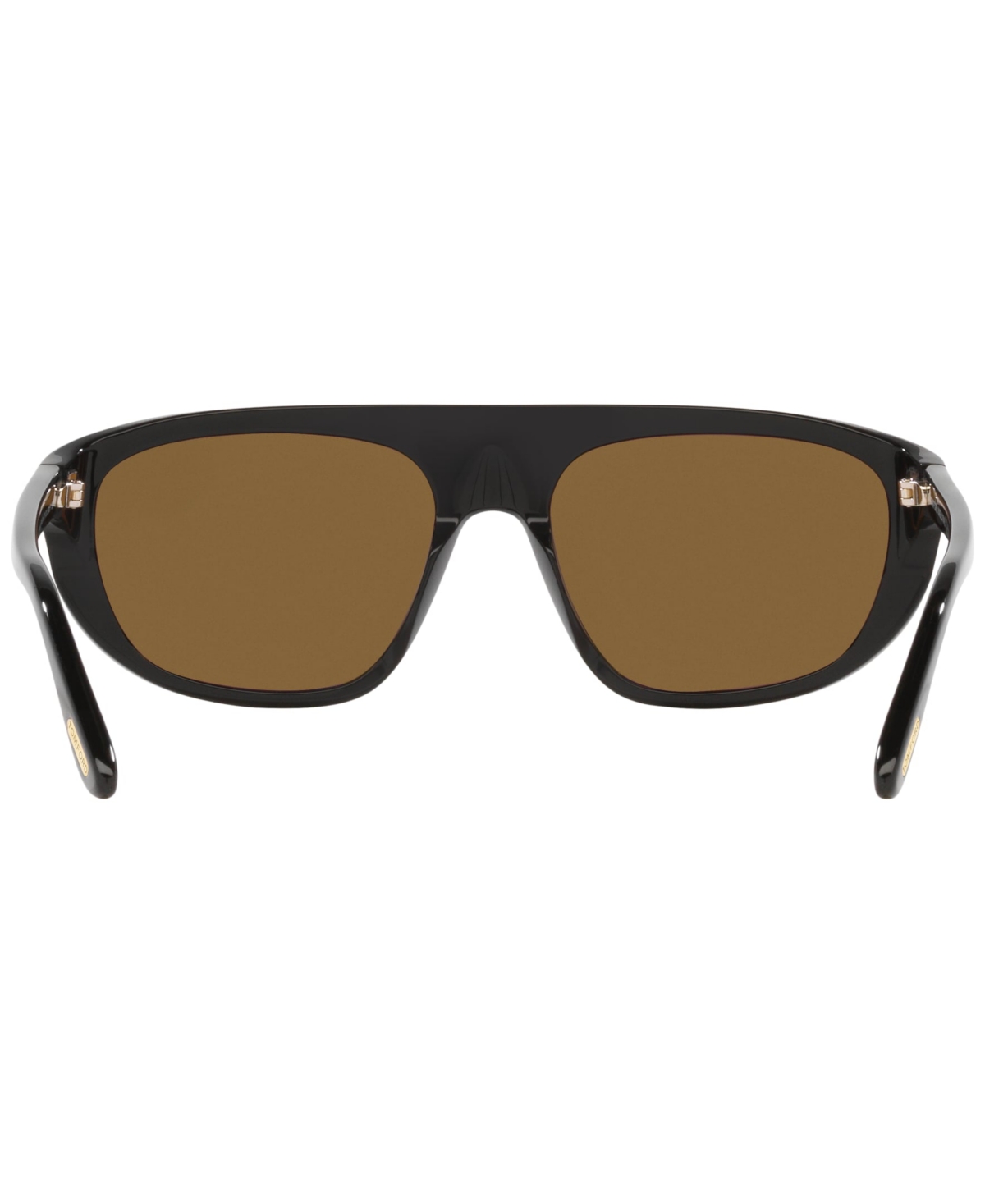 Shop Tom Ford Unisex Ft1002 Sunglasses Tr001533 In Black Shiny