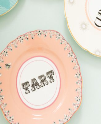 Cheeky Cake Plates, Set of 4