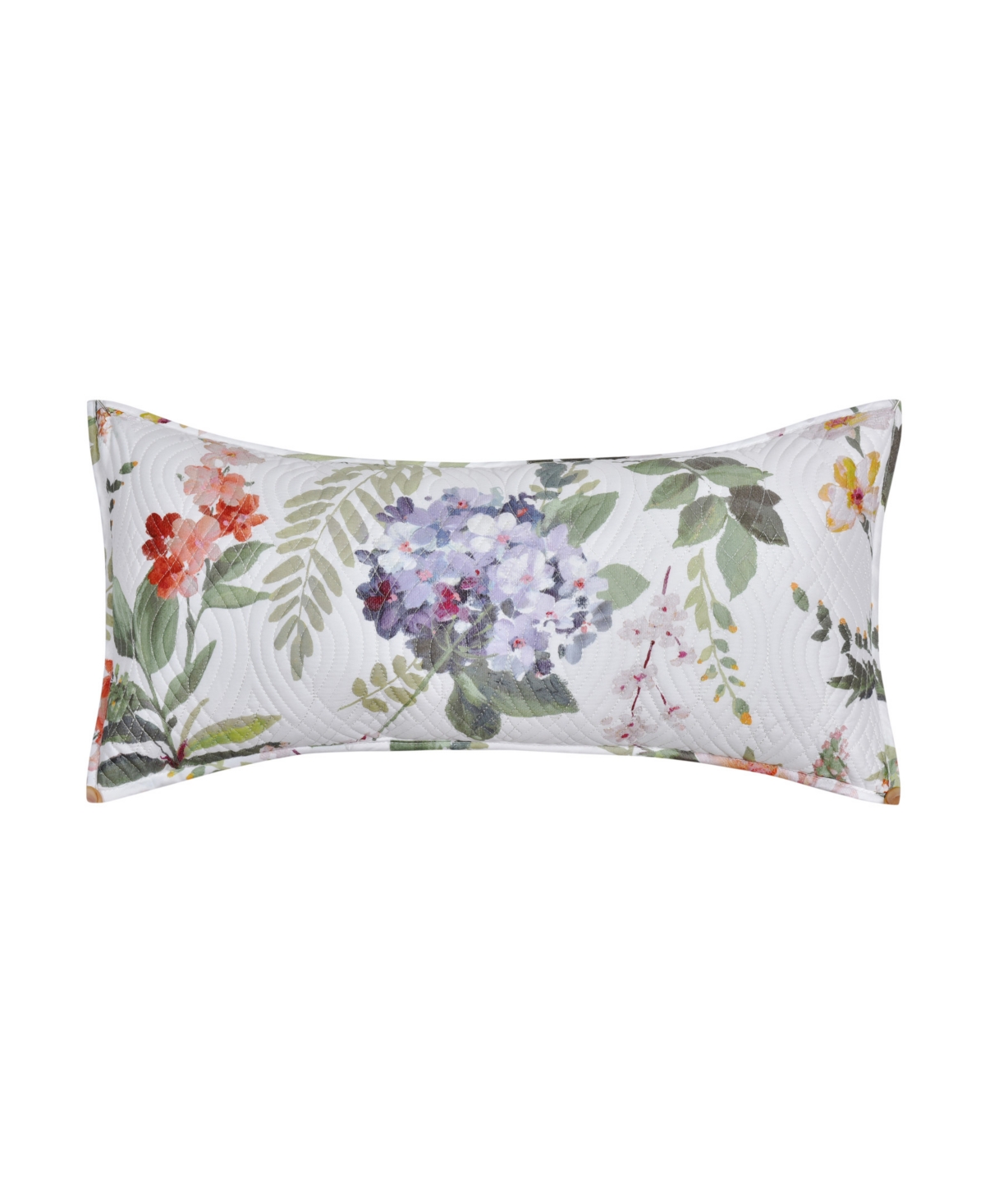 Piper & Wright Clara Quilted Boudoir Decorative Pillow In Ivory