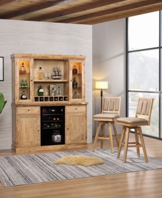 CLOSEOUT! Logans Edge Back Bar and Hutch