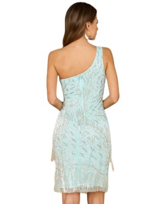 Women's - One Shoulder Cocktail Dress