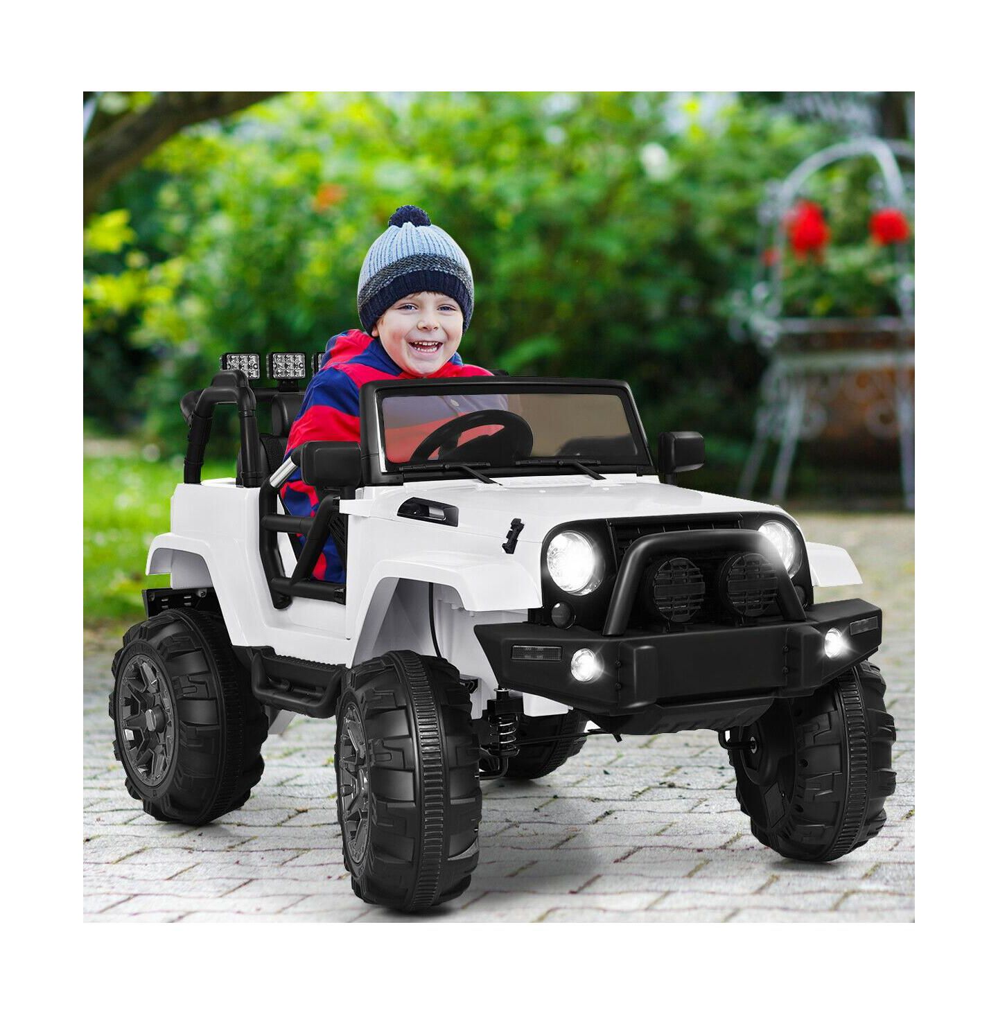 Детская игрушка SUGIFT 12V Electric Ride On Truck with Parental Remote Control and LED Lights — фото 1