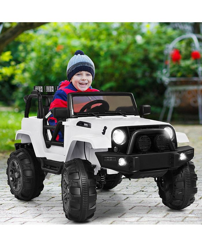 Ride on truck with parental top remote control