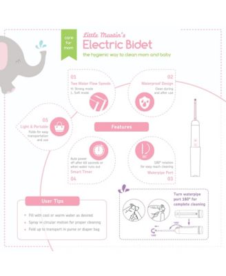 Little Martin's Portable Electric Travel Bidet
