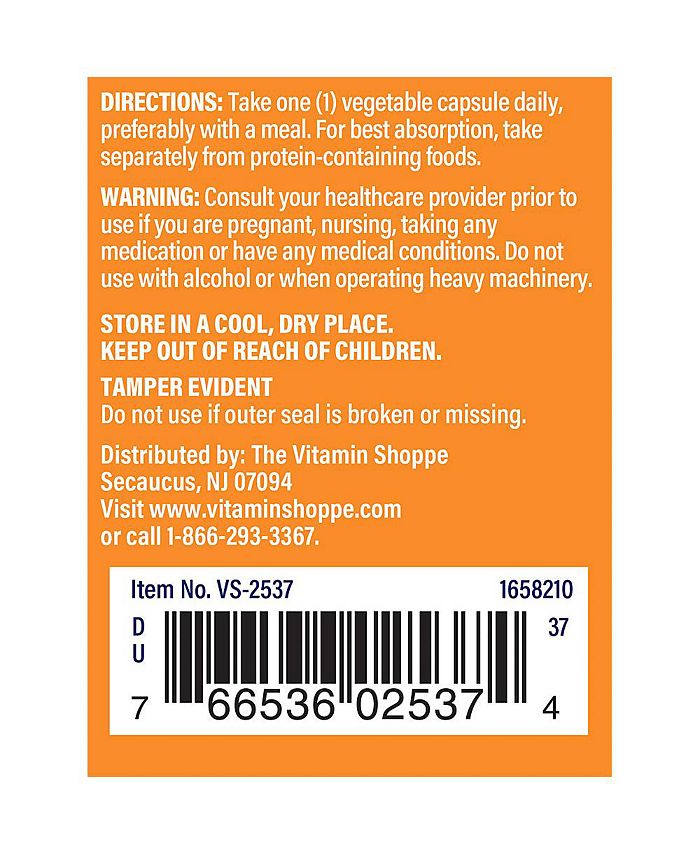 The Vitamin Shoppe LTryptophan Supports Mood & Relaxation 500 MG