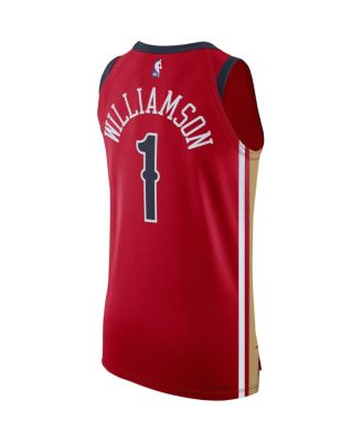 Men's Zion Williamson Red New Orleans Pelicans Authentic Jersey - Association Edition