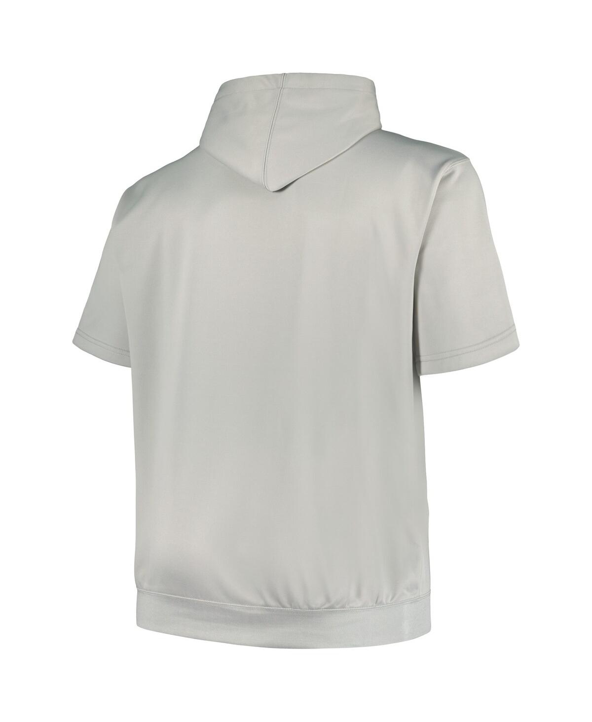 Men's FanaticsNew York Knicks Big and Tall Logo Pullover Hoodie - Silver