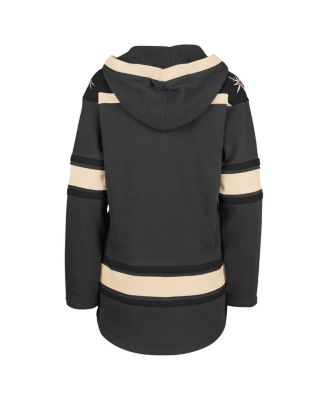 Women's  Gray Vegas Golden Knights Superior Lacer Pullover Hoodie