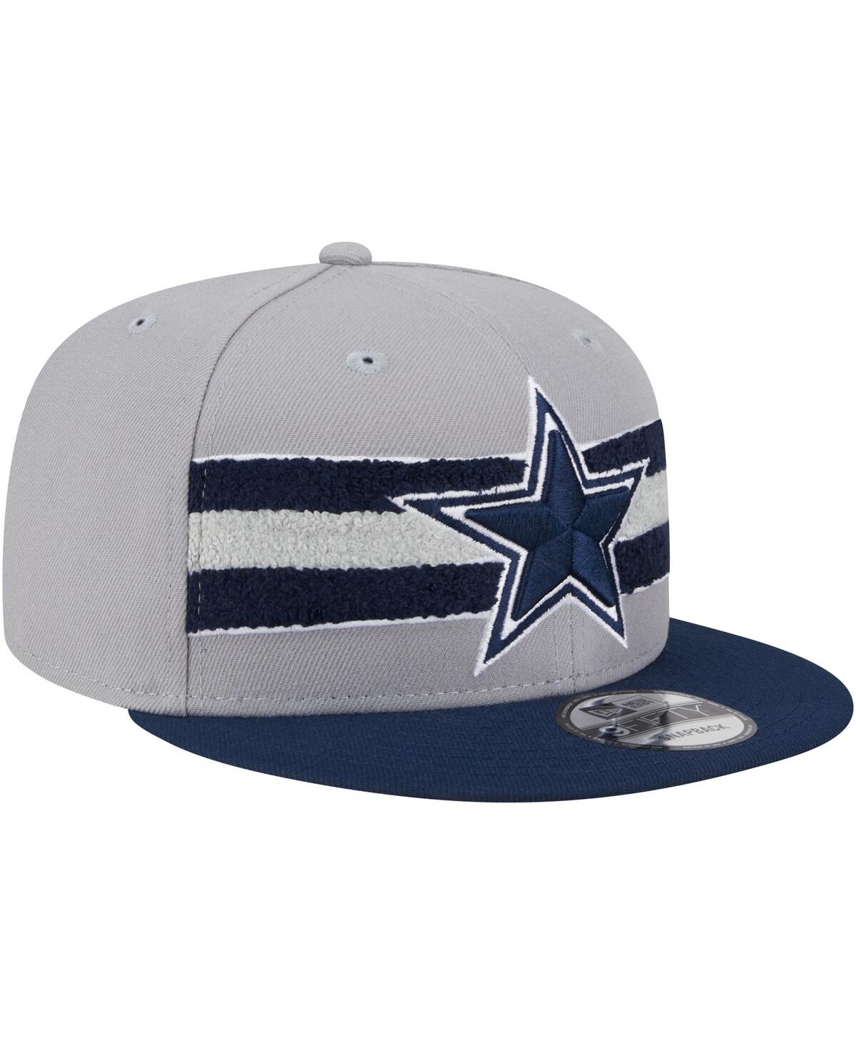 Men's New Era Navy Dallas Cowboys Band 9FIFTY Snapback Hat - Navy