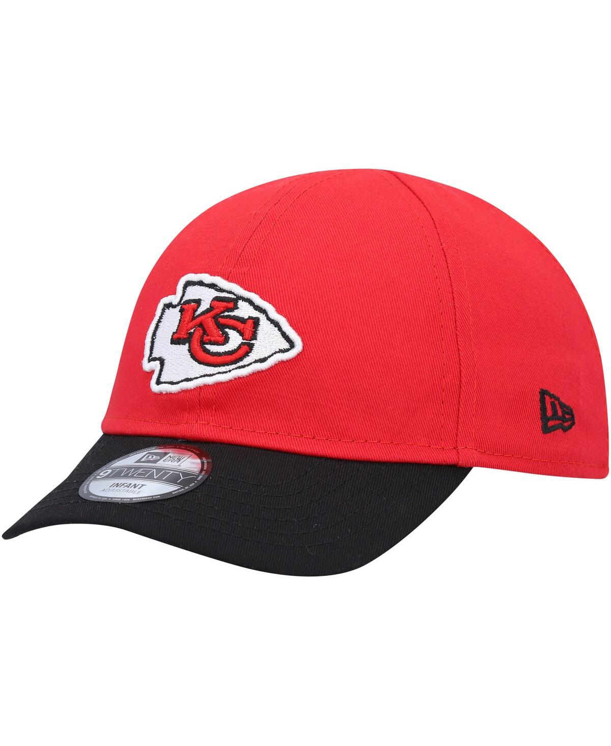 New Era Babies' Infant Boys And Girls  Red, Black Kansas City Chiefs My 1st 9twenty Adjustable Hat In Red,black