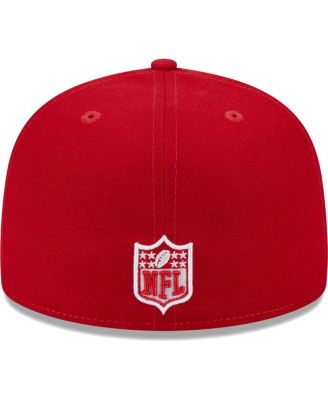 Men's Scarlet Dallas Cowboys Super Bowl XXVII Main Patch 59FIFTY Fitted Hat