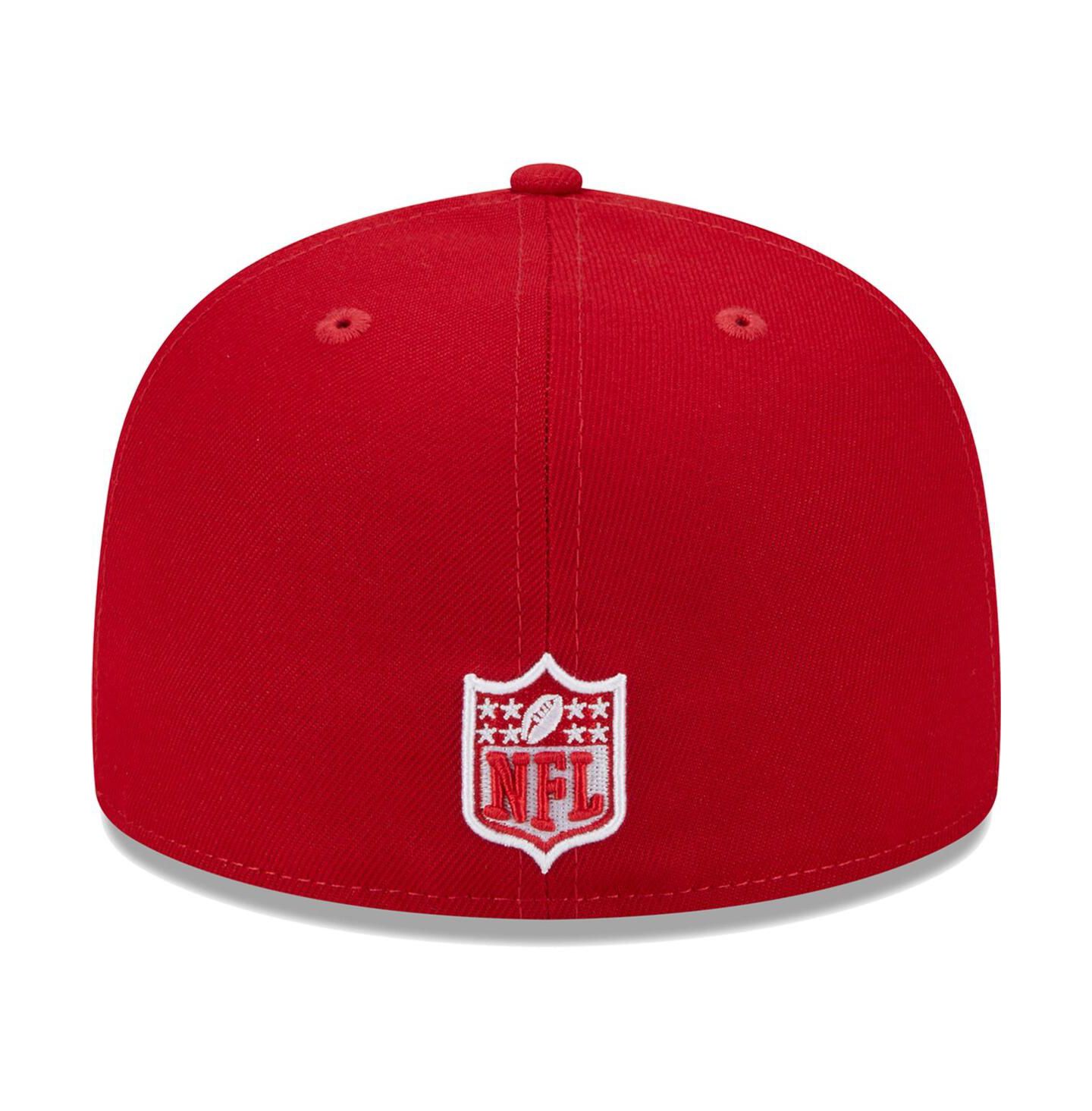 Мужская кепка New Era Scarlet Dallas Cowboys Super Bowl XXVII Main Patch 59FIFTY Fitted Hat — фото 2