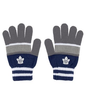 Women's Toronto Maple Leafs Stripe Glove and Scarf Set