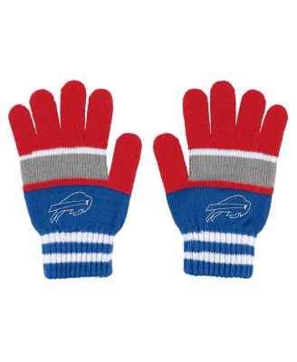 Women's Buffalo Bills Stripe Glove and Scarf Set