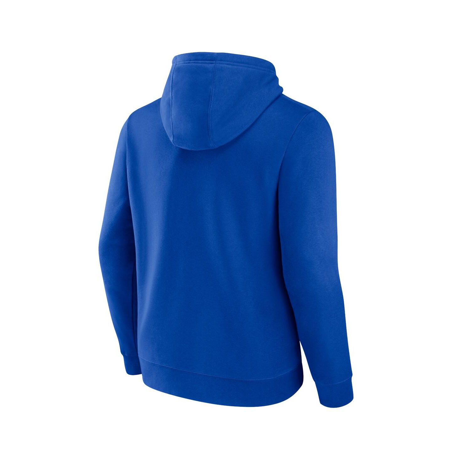 Мужское худи Fanatics Blue Seattle Sounders FC Heart & Soul Pullover — фото 3