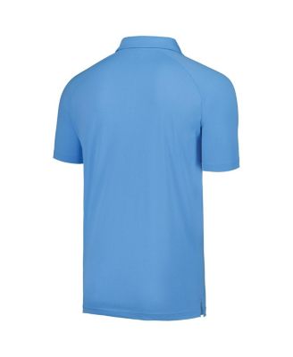 Men's Light Blue Tampa Bay Rays Sector Batter Up Raglan Polo Shirt