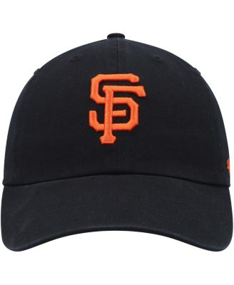 Youth Boys and Girls Black San Francisco Giants Clean Up Adjustable Hat