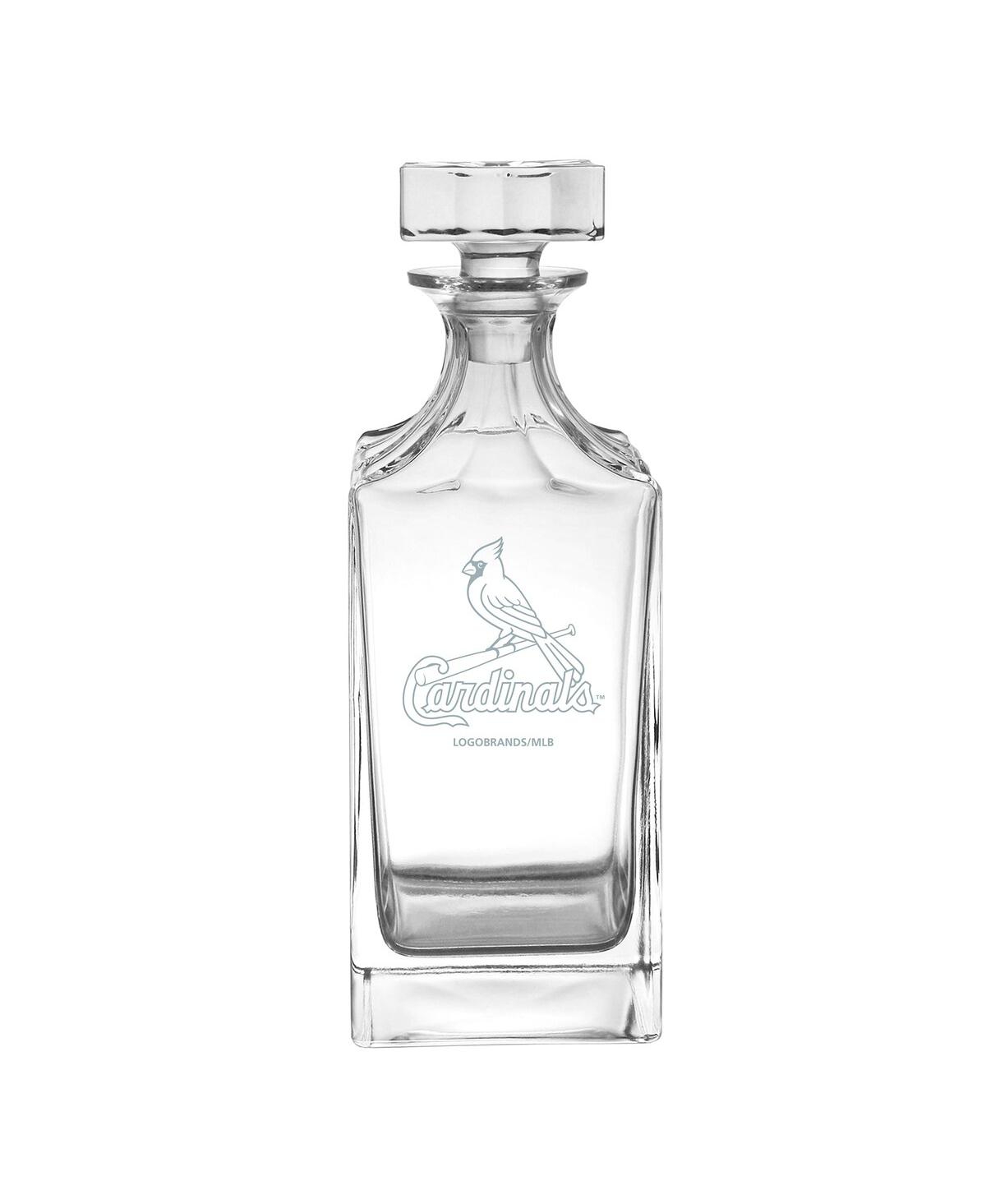 Logo Brands St. Louis Cardinals Etched Decanter In Clear