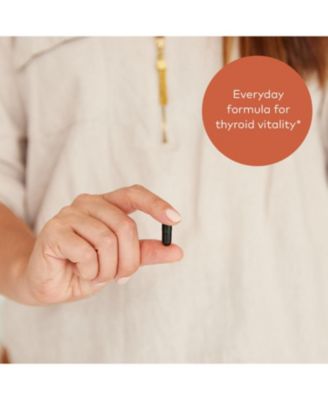 Thyroid Support - Made with Ashwagandha, Kelp, Brown Seaweed, and Schisandra to Support Healthy Metabolic Balance and Overall Well-Being - 60 Liquid Phyto-Capsules (20-Day Supply)