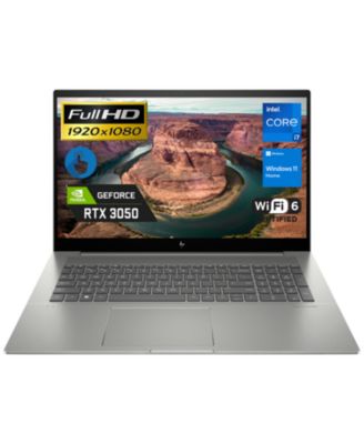 HP Envy 17 Laptop, FHD 1920 x 1080 Touchscreen 60Hz, Intel