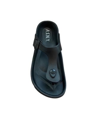 Women s Comfort Slide Thong Buckle EVA Flat Sandal
