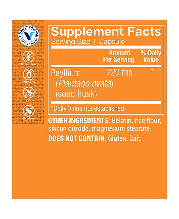 The Vitamin Shoppe Psyllium Husks Supports Digestive Health