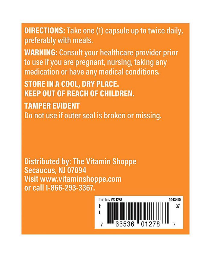 The Vitamin Shoppe Bromelain Enzyme Sourced from Pineapples 500 MG