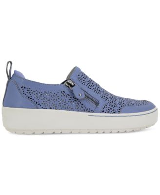 Women's July Wide Slip- On Zip Sneakers