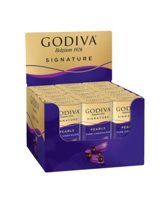 Godiva Dark Chocolate Pearls, 18 Piece - Macy's